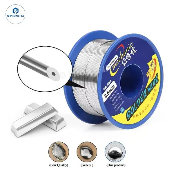 MECHANIC SX-862 183°C Low Melting Point Tin Wire for PCB Repair