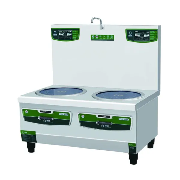 High Efficiency Green Induction Cooker Single Wok With Single Warmer photo-3