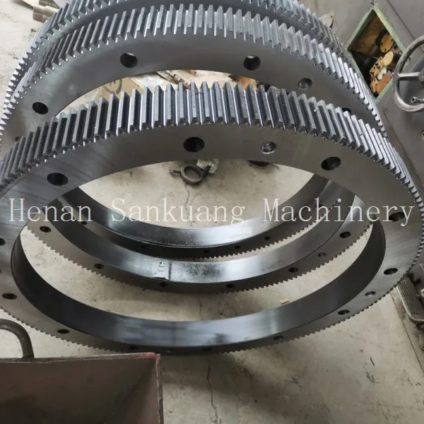 Heavy Duty External Gear Turntable Slewing Bearing for Crane Excavator Construction Machinery