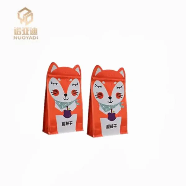 Eight-Sided BOPP Gravure Printed Square Bottom Pet Food Packaging Flat Bottom Box Pouch With Stand-Up Feature Seal Bag photo-5