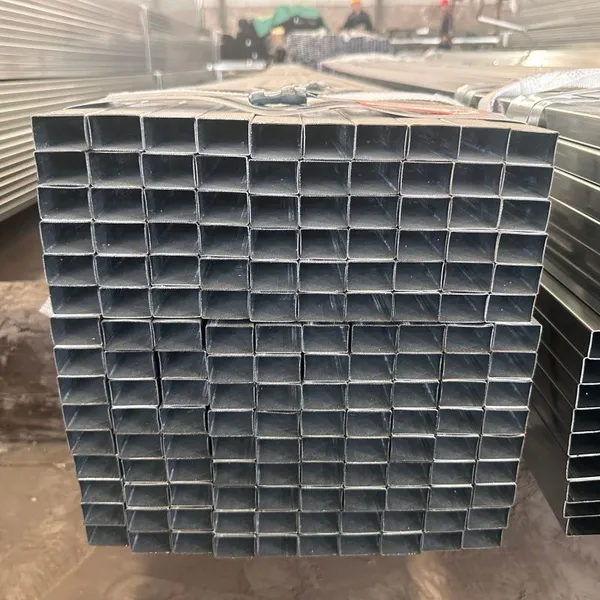 S275jr 1x1 Inch 20mm 30mm Hot-dip Galvanized Mild Steel Square Rectangular Tube Gi Hollow Section Steel Tube photo-3