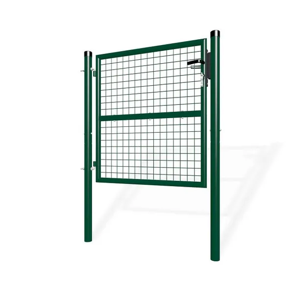 Easy Assemble Garden Gate Assembled Welded Curved Mesh Garden Gate