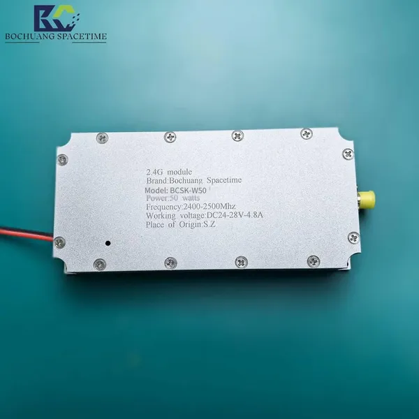Bochuang SpaceTime RF Power Amplifier Module, 100MHz-6GHz,10W-100W, Industrial Grade, for Signal Jamming & UAV Countermeasure