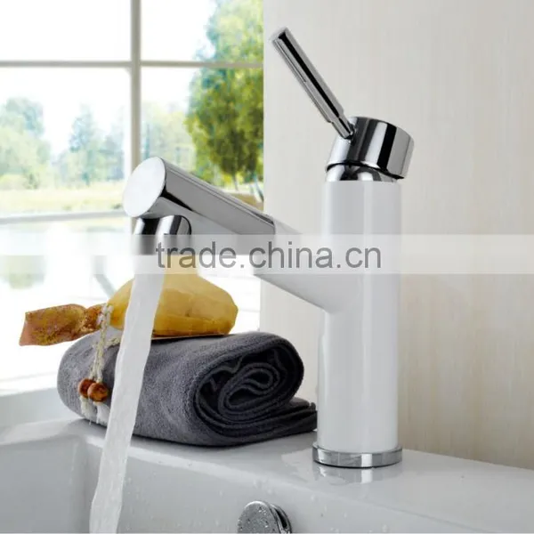 2014 Hot Sale Baking Finish Single Lever Bathroom Faucet photo-3