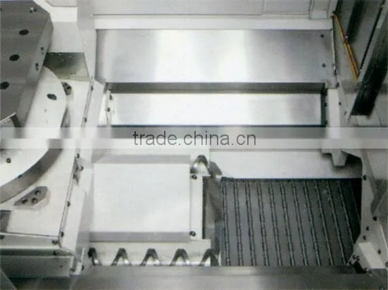 HMC-80 Aluminum Curtain Wall Milling Drilling Tapping CNC Profile Machine Center photo-5