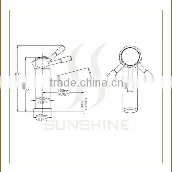 FT-A-26B Australia Style Stainless Steel Basin Faucet for Export photo-3