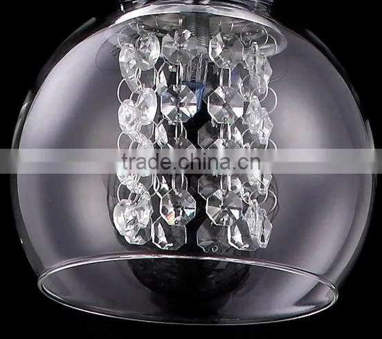 Modern Glass Cup Crystal G4 VDE/CE Pendant Lamp Modern Pendant Light photo-3