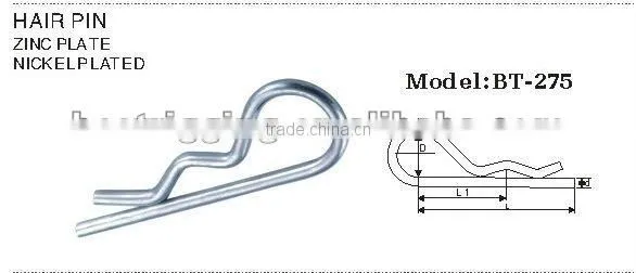 ZINC PLATED HAIR PIN BT--275 photo-5