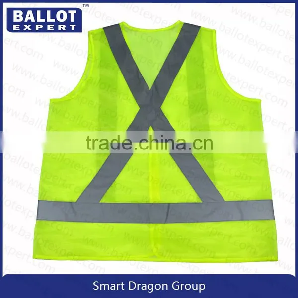 Chile Nylon Net Yarn Police Reflective Vest Factory in China Quality Choice photo-3