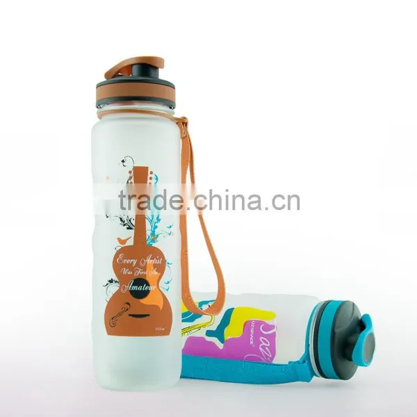 Silicone Body+ PP Cover,Silicone Material and Water Bottles Drinkware Type Plastic Drinking Bottle photo-3