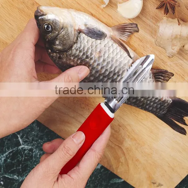 ABS+S/S 19.7*2.5 Kitchen Tools Multifunctional Peeler/potato Peeler/vegetable&fruit Peeler photo-2