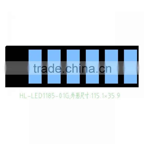 Customized Led Display Digit Display for Family Appliance Ice Blue Color photo-5