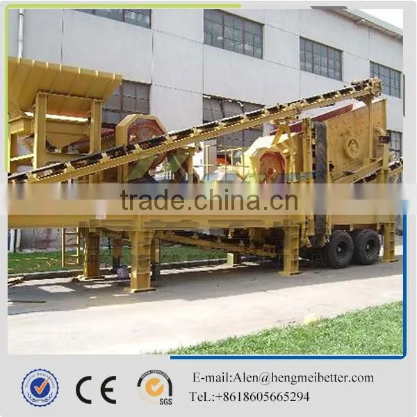 Jaw Type Mobile Crusher Station HM1349EE110 by HMBT for Sale