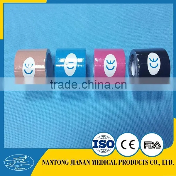 Medical Colored Kinesiology Tape With CE Mark , Kinesiology Tex Tape