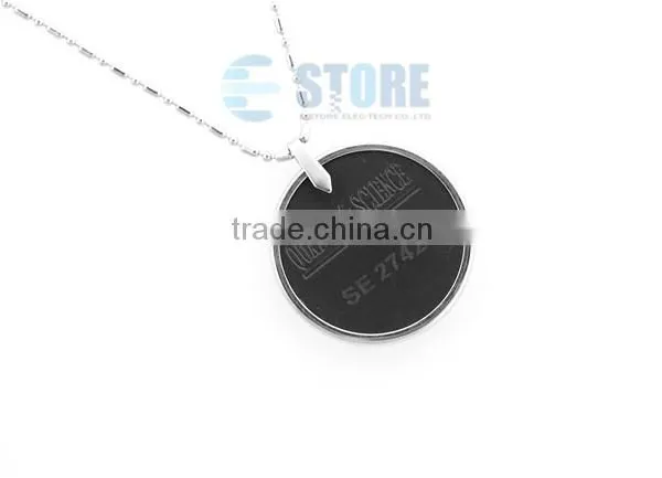 Green Crystal Japanese Quantum Energy Pendant Quantum Necklace Pendant Charms Pendant photo-5