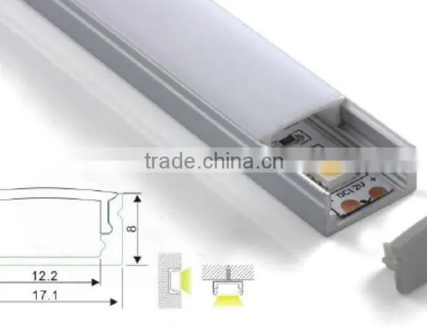 Aluminum Profile for Kitchen Cabinet/aluminum Led Profiles photo-3