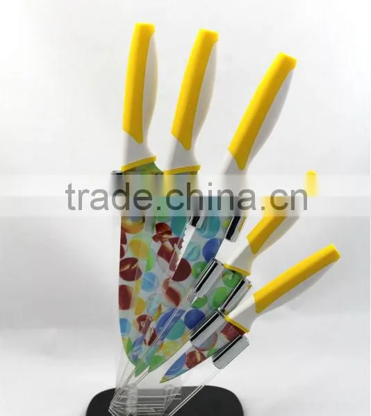 ColorBall Pattern Non-stick Knive