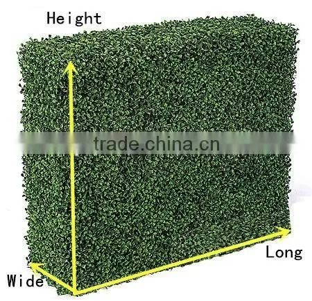 PE Material and Artificial Topiary Hedge Plant Type Outdoor Artificial Boxwood Hedge Quality Choice photo-2