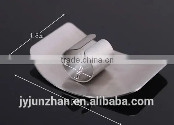 Kitchen Stainless Steel Chop Safe Finger Guard , Cutting Guard , Safe Slice,teel Finger Hand Protector Guard photo-4