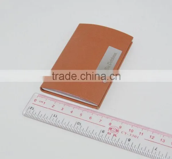 Cheap PU Leather Name Card Holder and Keychain Gift Set photo-5