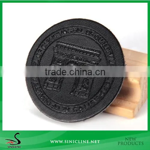 Sinicline 2016 Hot Selling High Quality Jeans Leather Label photo-3