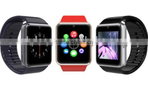 2016 Most Fashionable Multifunctional Metal Plating 1.54 Inch MTK6261 GT08 Smart Watch for Androit Phone photo-3