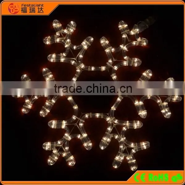 Christmas Decorative Lights With Led Snowflake With Star Motif Lights photo-2