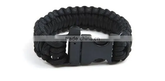 Custom Polyseter Woven Bracelet With Ouch photo-3