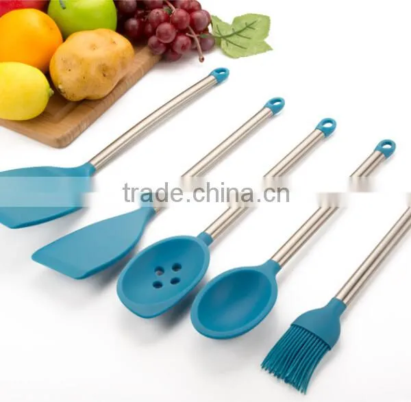 Food Grade Hot Sale Stainless Steel Silicone Kitchen Utensils photo-2