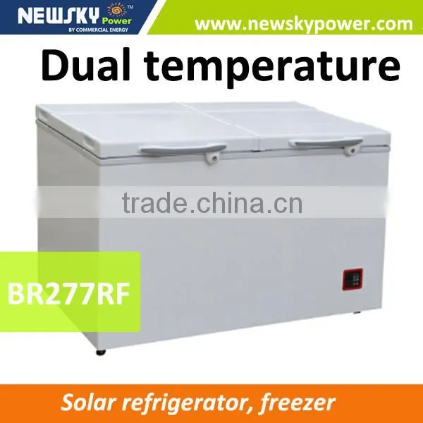 DC12V 24V Solar Deep Freezer Solar Powered Freezer Solar Refrigerator Fridge Freezer photo-3