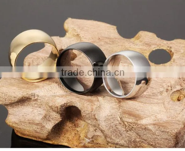 Custom Made Stainless Steel Jewelry Gold Finger Ring Rings Design for Men With Price photo-5