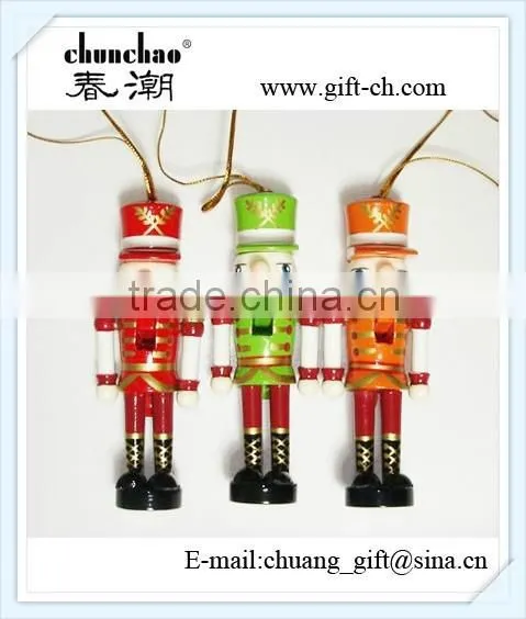 Wooden Soldier Nutcracker Toy for Christmas Decoration