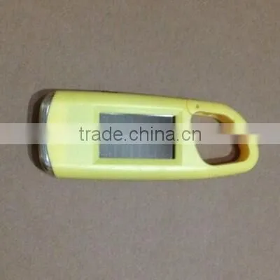 2PCS Led Solar Flashlight With Keychain photo-2