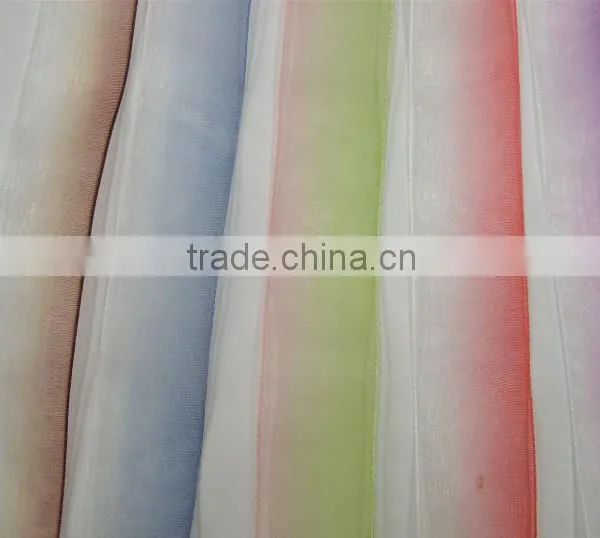 Wired Organza Ribbon/ Silver Organza Ribbon/silver Metallic Ribbon Wholesale photo-5