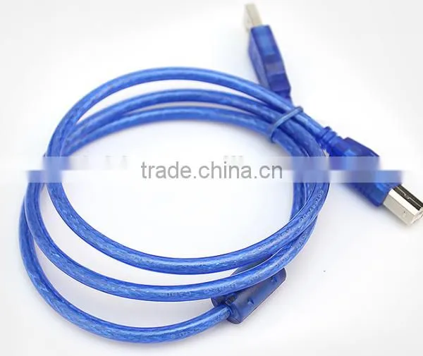 Transparent Blue Ferrite USB 2.0 for Pinter photo-2