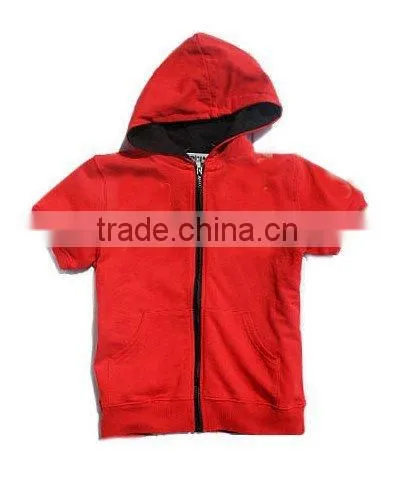 Short-sleeve Hoody Girl Clothing
