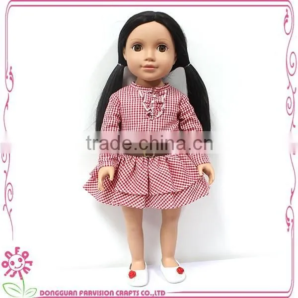 Fashion Plastic Vinyl Half Cloth Body Doll Toys , PVC Vinyl Doll for Girls photo-3