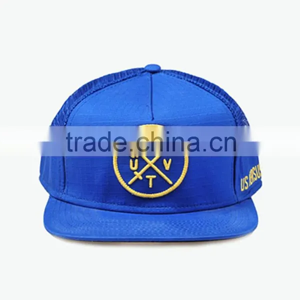 Promotion Custom Two Mesh Embroidery Fashion Cheap Trucker Hat photo-2