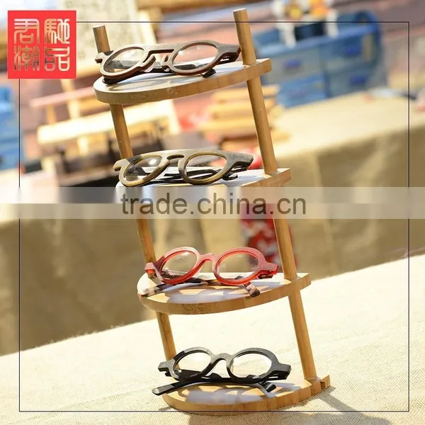 Tranditional Handcraft Display for Eyeglasses Store High Quality Display Shelf photo-3