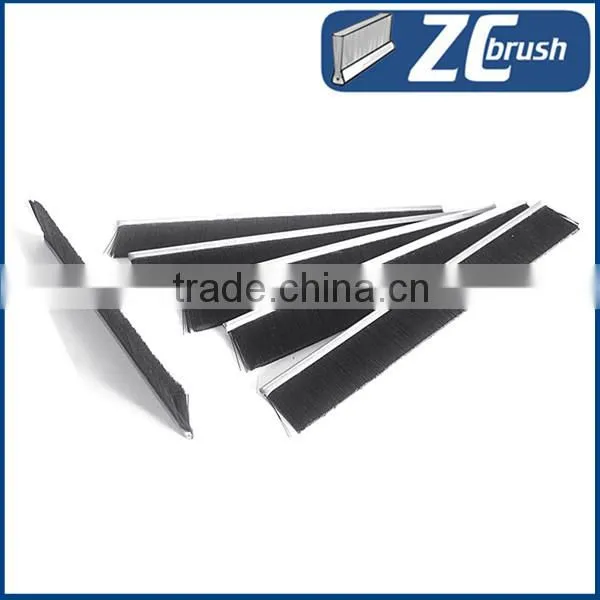 Factory Manufacture Metal Channel Aluminium Door Bottom Brush Seal