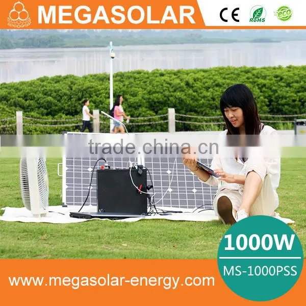 Lithium Ion Battery Solar Generator For Fan & TV & Computer & Fridge & Air Conditioner photo-3