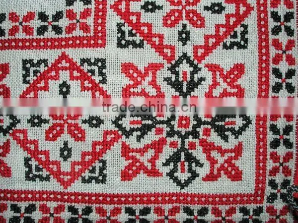 Cross stitch embroidery