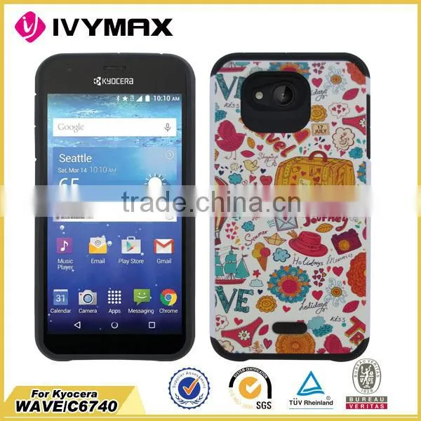 Customized Picture Print Phone Case for Kyocera Wave C6740 photo-3