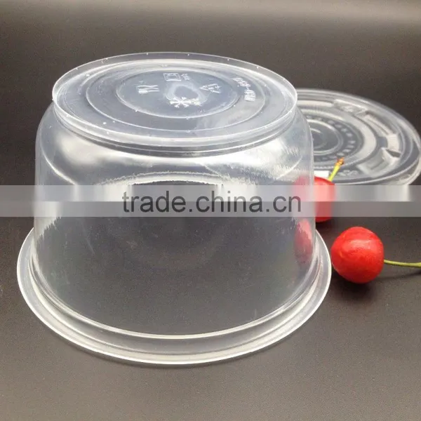 Cheap Disposable PP Plastic Bowl With Cover 850ML photo-4