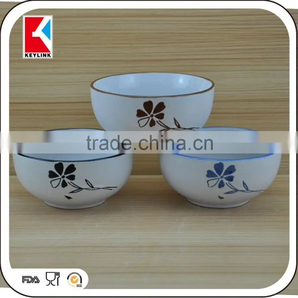 Dot Design Colored With Two Handle Ceramic Salad Bowl,ceramic Soup Bowl Wholesale,ceramic Bowl photo-6