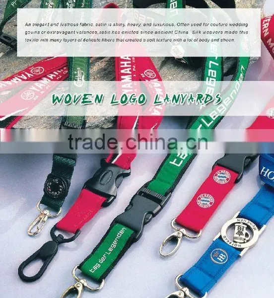 Polyester Woven Logo Lanyard photo-6