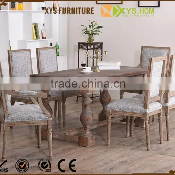 High Quality Customized Wooden Round Dining Table Set With Chairs