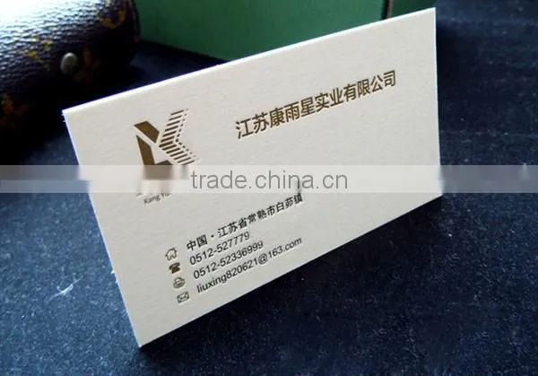 High-grade Gold Card Customization