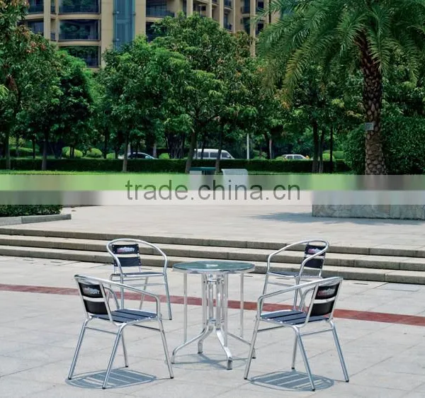 Aluminum With Glass Dining Table for Sales YT40B photo-4