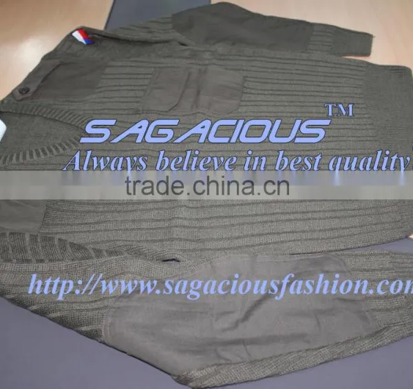 50% Acrylic 50% Merino Wool Adult Sweaters